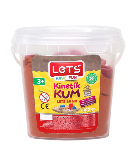 Nisip kinetic "Orange", 1000 gr